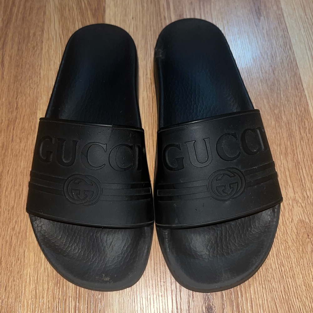 Gucci pool slides